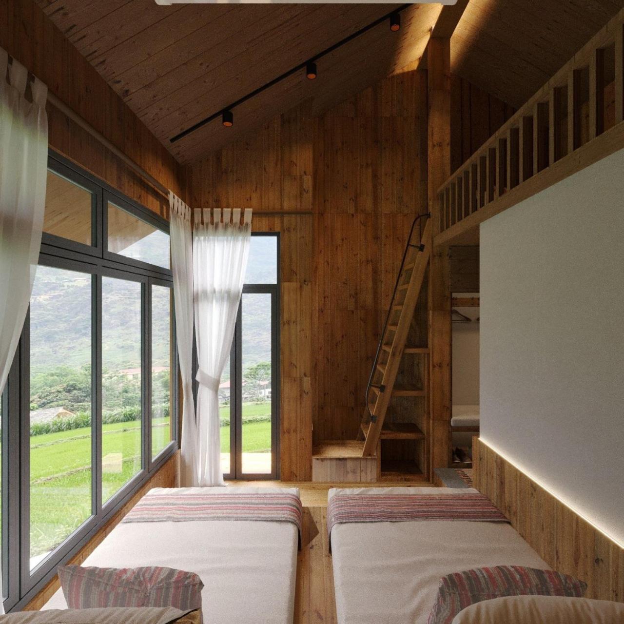 Chien'S Lodge Du Gia Làng Cac Dış mekan fotoğraf