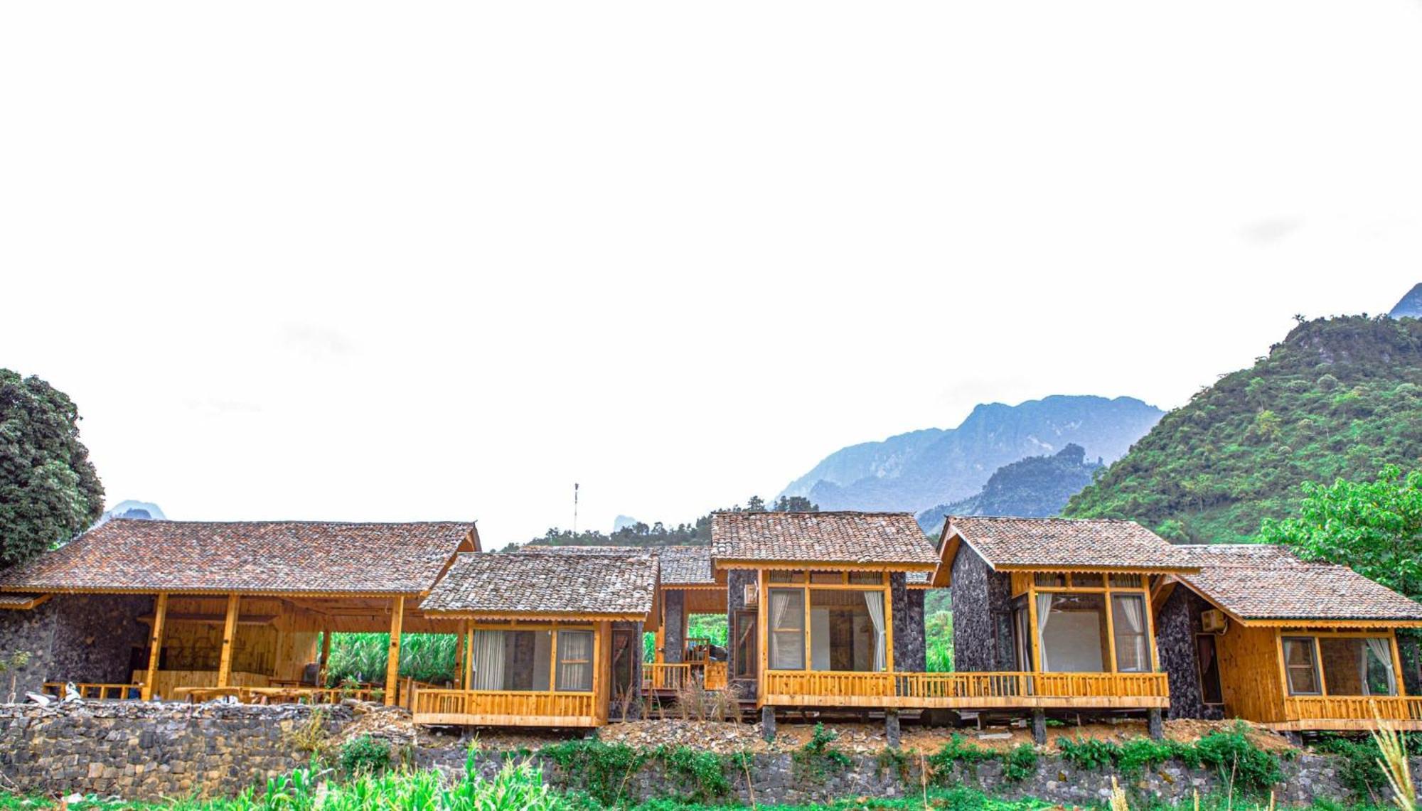 Chien'S Lodge Du Gia Làng Cac Dış mekan fotoğraf